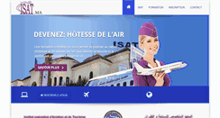 Desktop Screenshot of isat.ma